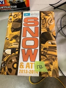 lot 172 image: Snow and atv book