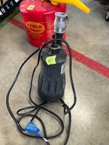 lot 217 image: Utility pump