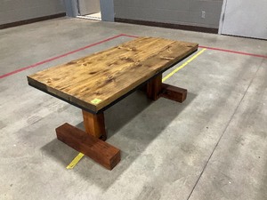 lot 265 image: Custom made coffee table