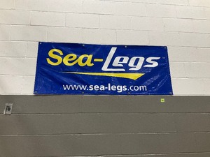lot 266 image: Sea legs banner