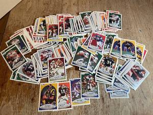 1990 Fleer NFL Football Cards - Large Lot, Assorted Players