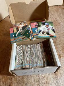 lot 29 image: Topps Stadium Club Baseball Cards Lot - Jerome Walton Rookie Card - 140 Cards