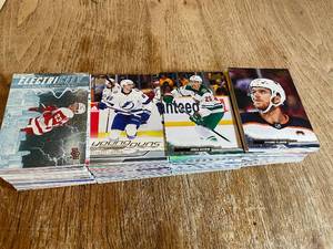 lot 33 image: Upper Deck 2022-23 Series 1 Hockey Cards Lot - Approx. 200 Cards
