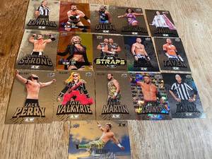 lot 41 image: AEW Allure Trading Cards - 15-Card Lot - All Elite Wrestling
