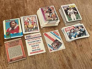 lot 43 image: Topps & Pro Set NFL Football Cards Lot - 1990s Vintage Collectibles