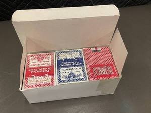 lot 55 image: Hoyle PGC Professional Gambling Cards Poker Size - 3-Deck Lot