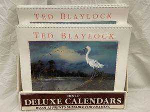 lot 75 image: Ted Blaylock Deluxe Calendars 1989 Calendar - 12 Prints for Framing