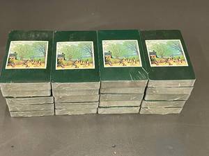 lot 82 image: Park Scene Green Back Playing Card Decks - Mixed Lot (Trump Joker Deck Included)