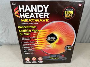 lot 7 image: New Handy Heater 15 Radiant Ceramic Heater