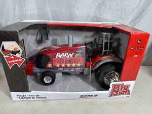 lot 27 image: New Big Farm Case IH Barn Buster Tractor Pulling Tractor with Sounds