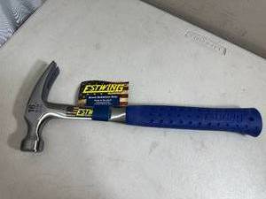 lot 34 image: New Estwing 16 oz Claw Hammer