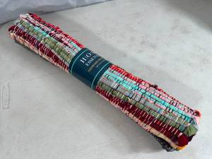 lot 40 image: New Handmade Multi-Color Rag Rug