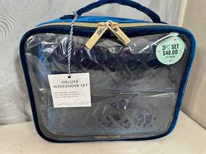 lot 68 image: New Tartan  Twine 3 Piece Weekender Travel Set