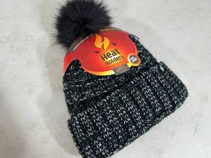 lot 77 image: New Heat Holders Thermal Pom Pom Hat