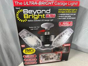 lot 134 image: New Beyond Bright Ultra Motion Activated LED Light