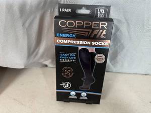 lot 145 image: New Copper Fit Compression Socks