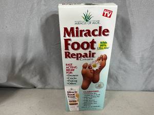 lot 162 image: New Miracle Foot Repair Cream