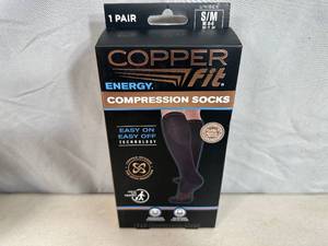 lot 188 image: New Copper Fit Compression Socks