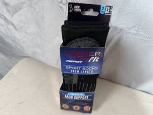 lot 200 image: 3 New Pairs Copper Fit Energy Work Socks