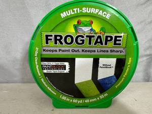 lot 202 image: New Roll of Frogtape Premium Painters Tape - 1.88 inch
