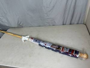 lot 232 image: New Valley Forge American Flag with 5 ft Pole Kit