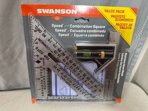 lot 245 image: New Swanson Speed Square and Combo Square