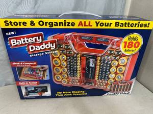 lot 308 image: New Battery Daddy Storage System with Tester