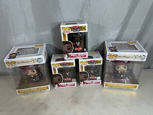 lot 327 image: 5 New Funko Pop Collecitble Figurines