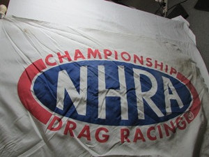 lot 26 image: NHRA Championship Drag Racing Flag