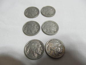 lot 2 image: Buffalo Nickels