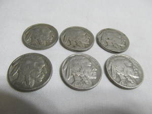 lot 4 image: Buffalo Nickels
