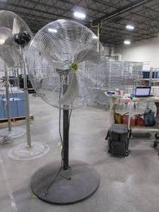 lot 655 image: TPI   FREE STANDING PEDESTAL FAN