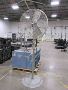 lot 657 image: TPI, FREE STANDING PEDESTAL FAN