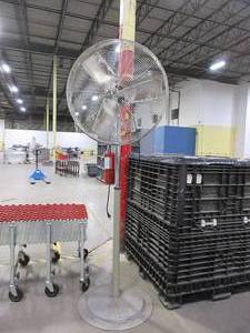 lot 658 image: TPI, FREE STANDING PEDESTAL FAN