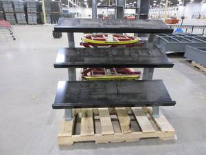 lot 668 image: HAMPTON DUMBELL OR WEIGHT RACK