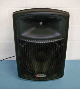 Harbinger APS15 1x15" 200W Active Powered 2-Way PA Speaker / Loudspeaker with Built-In Graphic Equalizer / EQ