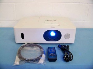lot 13 image: Hitachi CP-WU5505 WUXGA 5000-Lumen HD Home Theater LCD Projector  Projection System with Remote Control and HDMI Cable