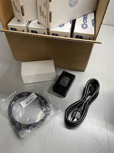 lot 86 image: (6) PoE Power over Ethernet 48V 802.3af 100MB Injectors with Network LAN & Power Cables - NEW IN BOX