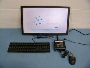 lot 39 image: Intel NUC8IN Mini PC, NEC AS241W Monitor, Dell Keyboard and Mouse