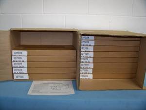 lot 125 image: (13) Draper 227228 Hanging Bracket Kits for Wall Brackets - NEW IN BOX