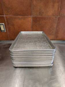 lot 52 image: (15) COMMERCIAL BAKING SHEET PANS (18x13)
