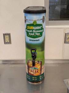 lot 92 image: BUNN COMMERCIAL ICED TEA DISPENSER