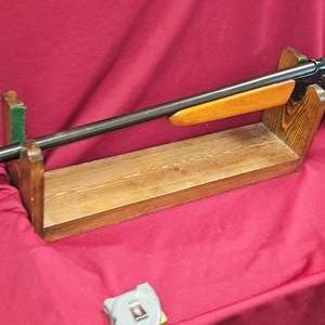 lot 82 image: 1950s Stevens 36 Goose Gun 12Ga, Single Shot Side Break Lever, Model 940E