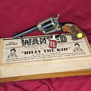 lot 15 image: Heritage Like New in Box, Billy the Kid Single Action 22LR