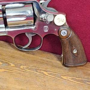Rare! Rare! Smith & Wesson 32-20 Hand Ejector MFG 1899-1902, Retaining 96% Nickel and Case Hardening FInish, Features 6" Barrel and was valued at $3600, Treasure of any Smith Collector