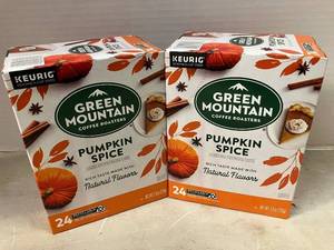 lot 110 image: Green Mountain Pumpkin Spice K-Cups