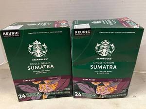 lot 127 image: Starbucks Sumatra Dark Roast K-Cups