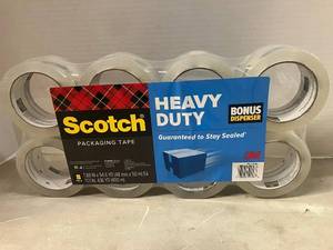 lot 13 image: Scotch Heavy Duty Packaging Tape