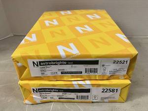 lot 145 image: Astrobrights Blue and Green Copy Paper