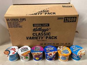 Kelloggs Cereal Cup Variety Pack